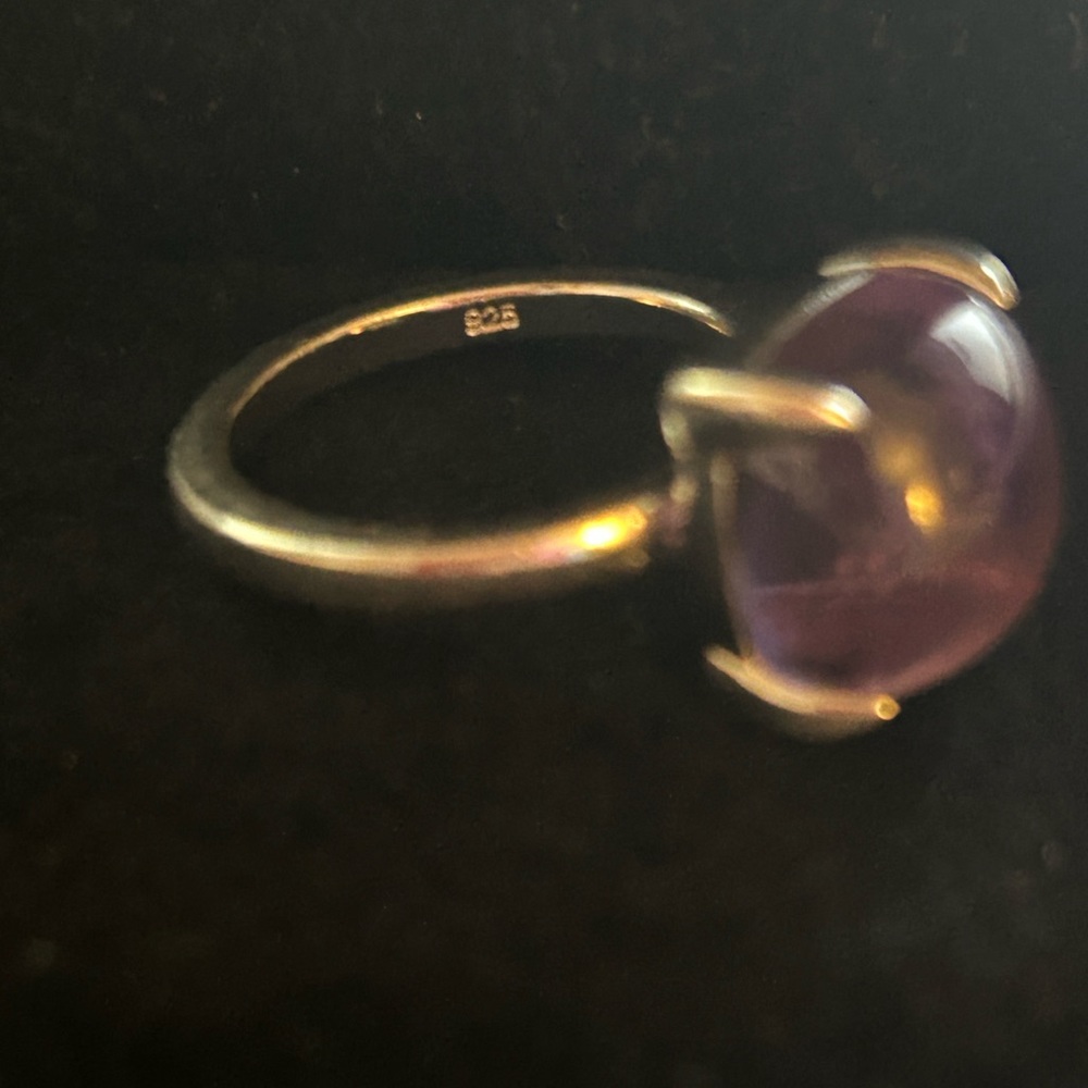Purple Stone Ring - image 6